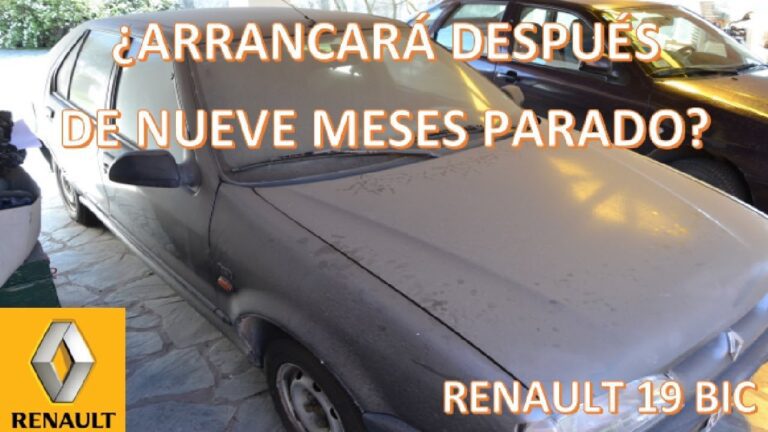 Cómo arrancar un coche que lleva varios años parado