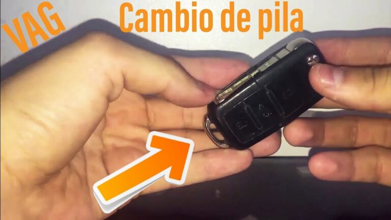 Cómo cambiar la pila del mando del coche Seat Ibiza