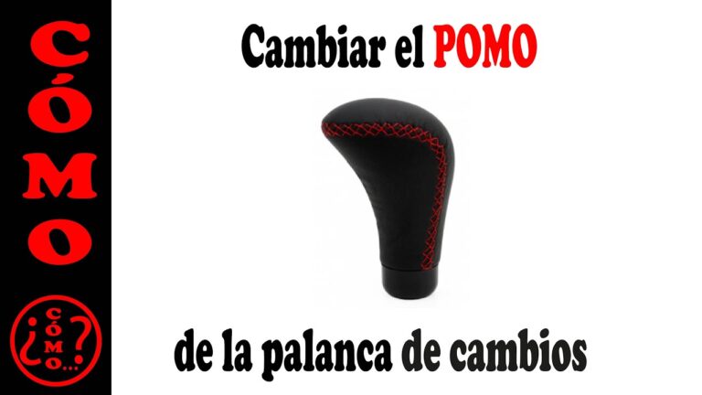 Cómo cambiar pomo palanca de cambios Mercedes Vito W639
