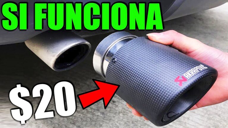 Cómo hacer que suene el tubo de escape del coche