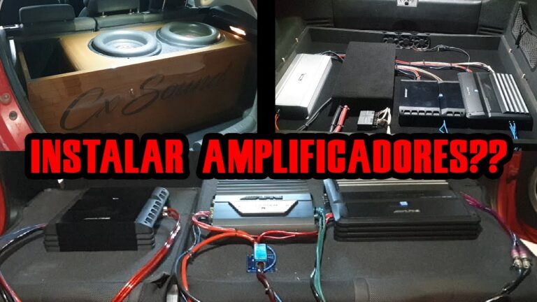 Cómo instalar un equipo de música en el coche paso a paso