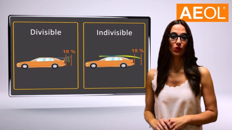 ¿Cuánto puede sobresalir la carga indivisible por la parte posterior de un turismo?