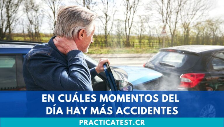 ¿En qué momento del día hay más accidentes?