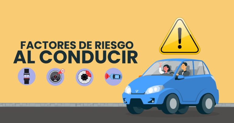 Factores de riesgo que puede evitar el conductor