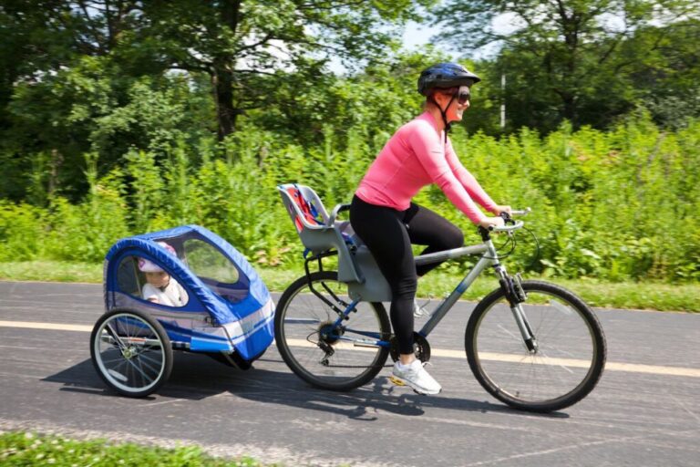 ¿Las bicicletas pueden llevar remolque?