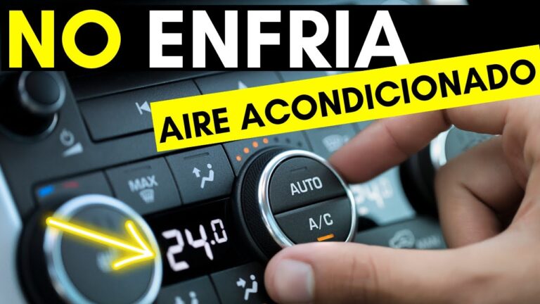 ¿Por qué no funciona el aire acondicionado de mi auto?