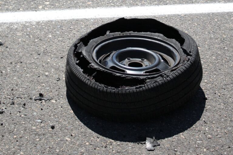 ¿Por qué parte de un neumático es más fácil que reviente una rueda?