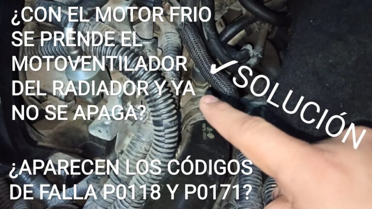¿Por qué se enciende el ventilador del coche estando frío?