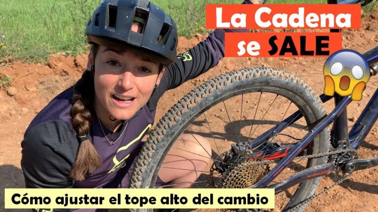 ¿Por qué se sale la cadena de la bici?