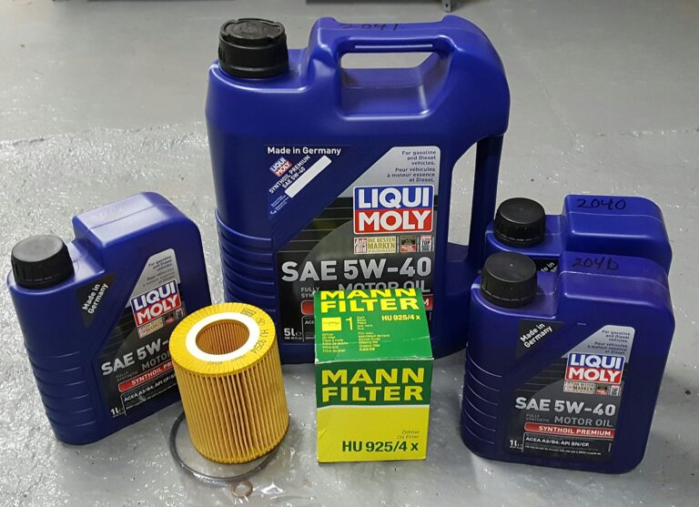 Qué aceite lleva el BMW X5 3.0d