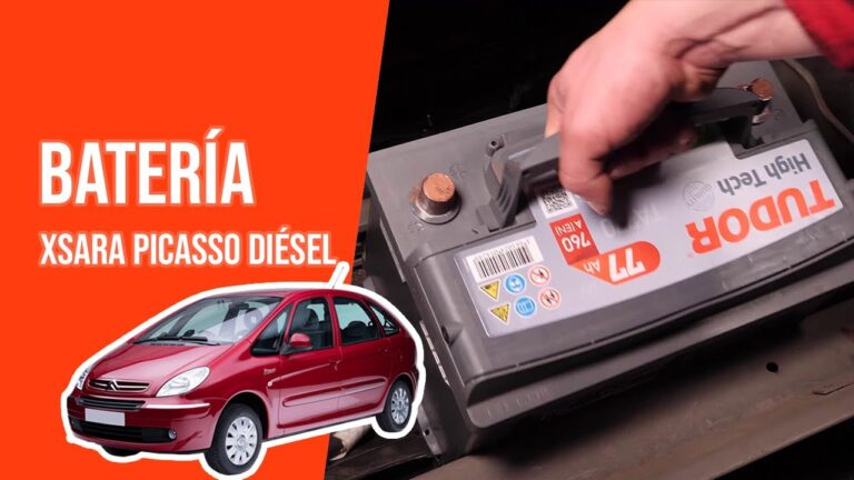 Qué batería lleva Citroën Xsara Picasso 2.0 HDi