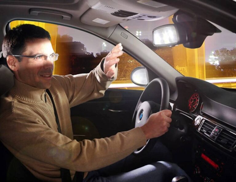 Qué hacer si un conductor ha sido deslumbrado