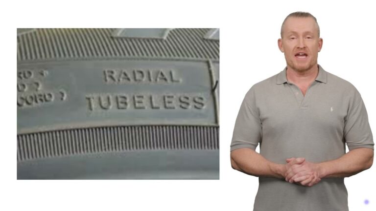 Qué indica la palabra tubeless escrita en el lateral del neumático