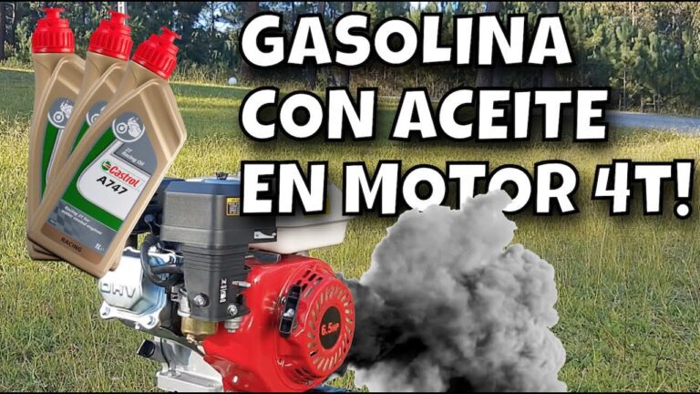¿Qué pasa si le echas aceite al tanque de gasolina?
