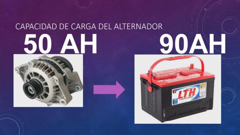 ¿Qué pasa si pongo una batería de más amperios?