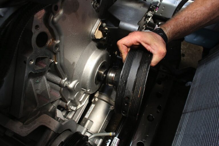 ¿Qué pasa si se rompe la polea del cigüeñal?
