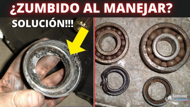 ¿Qué pasa si se rompe un rodamiento del coche?