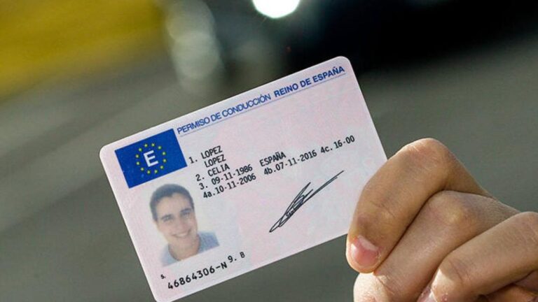 Qué significa 9.b en el carnet de conducir