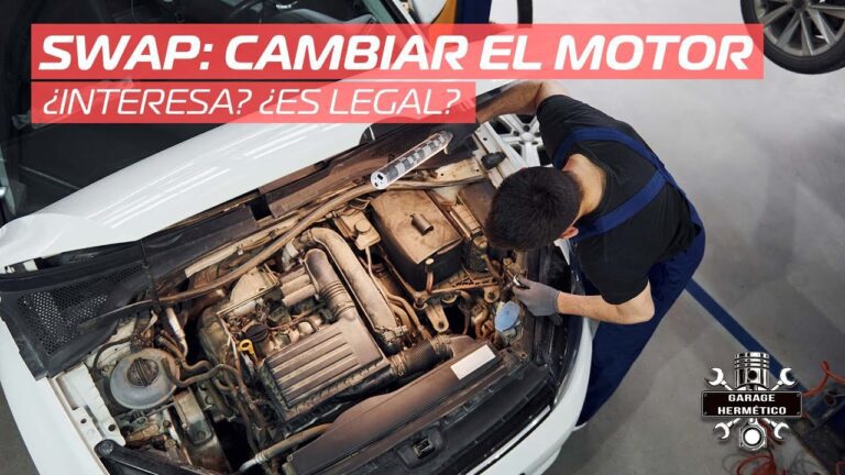 ¿Se puede cambiar el motor de un coche por otro más potente?