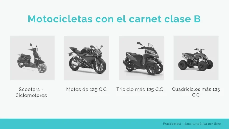 ¿Se puede conducir motos de 125 con el permiso B?